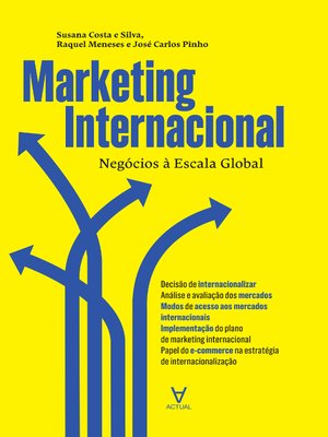 cover image of Marketing Internacional--Negócios à Escala Global